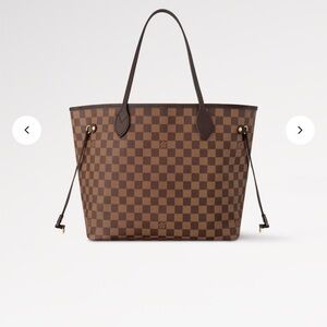 Large Louis Vuitton Bag- Never Full. With Box and Dustbag